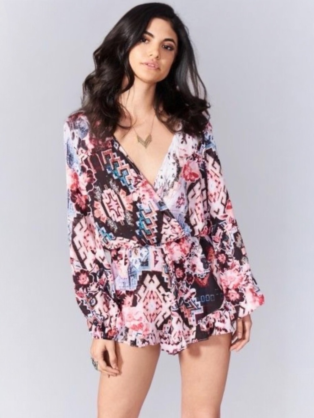 Show Me Your Mumu • Rocky Romper in Girl Tribe || Small